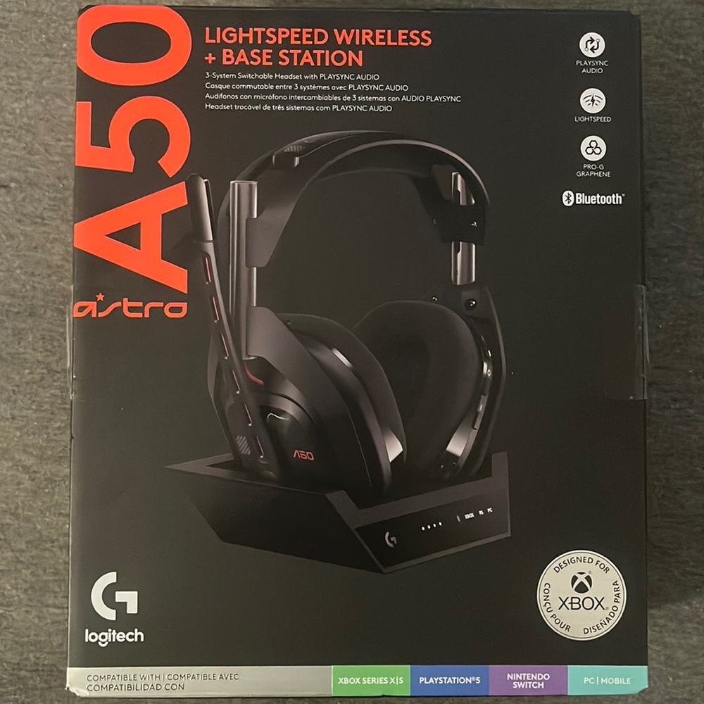 Astro A50 lightspeed wireless 🎧 + base station Xbox/Ps5/Nintendo switch